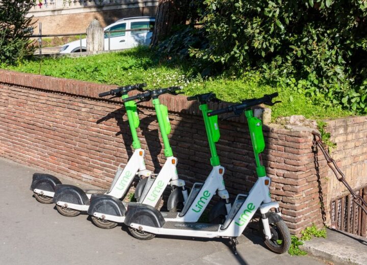 Monopattini Lime a Roma