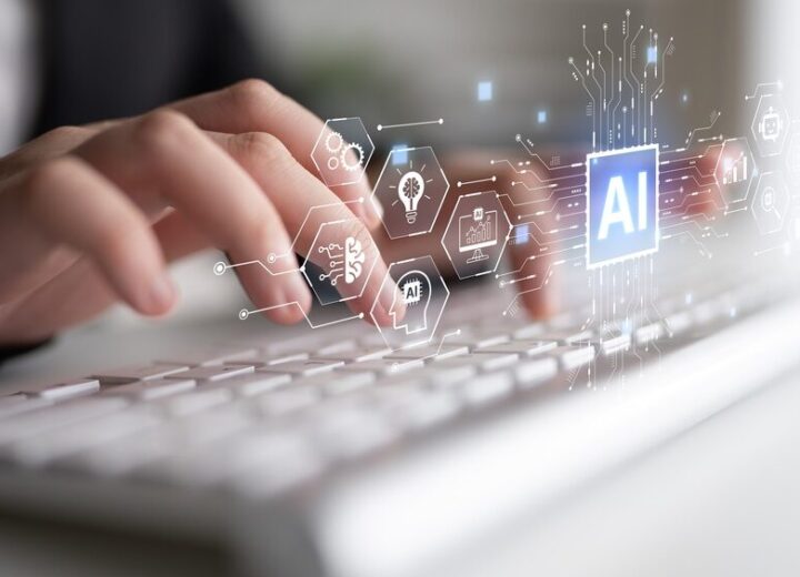Rappresentazione grafica della tecnologia AI