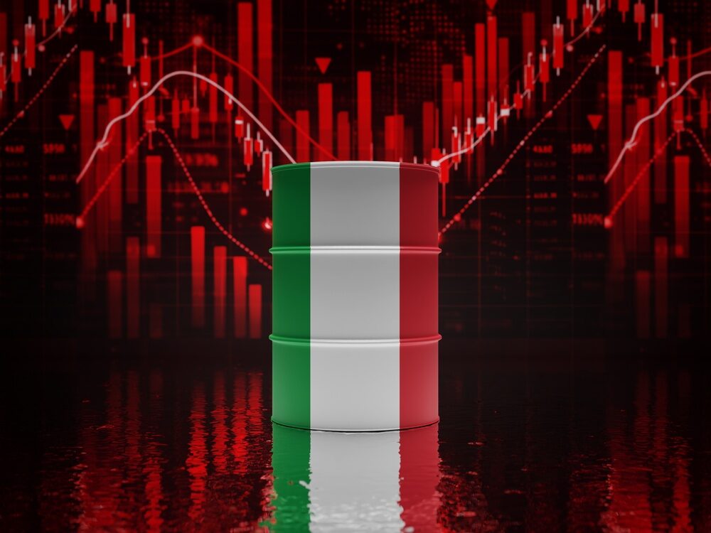 Grafico crescita PIL italiano
